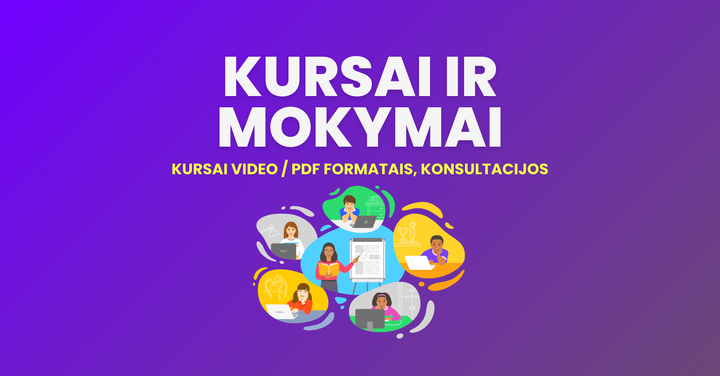 Kursai ir mokymai