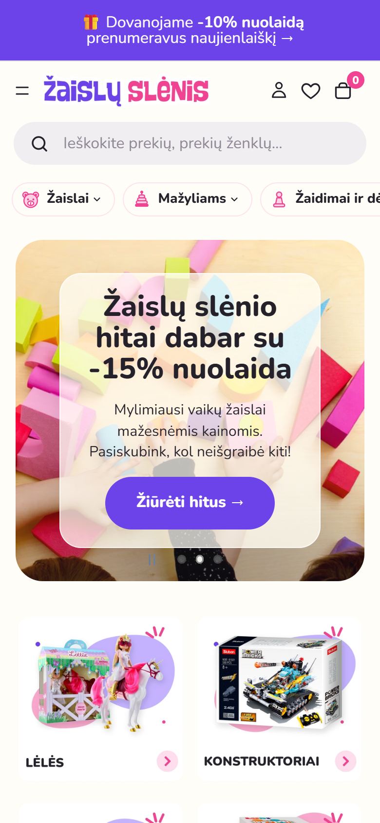 Žaislų Slėnis telefone